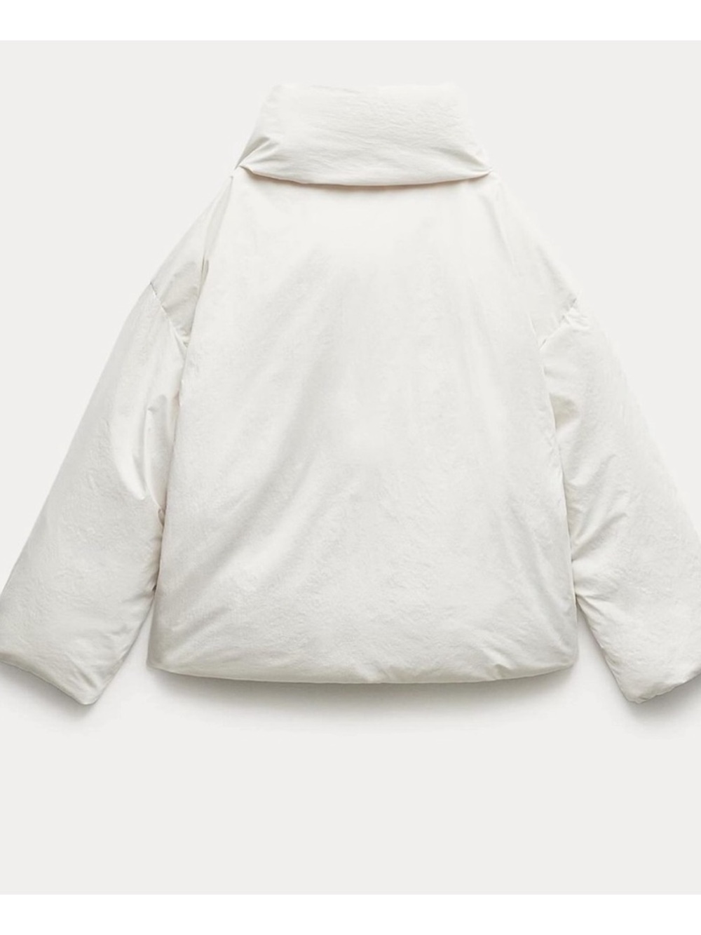 ZARA White Puffer Jacket. - Picture 11 of 12